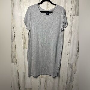 Gap Gray Short Sleeve T-Shirt Dress- Size M (NWT)